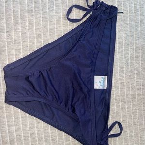 Navy blue bikini bottoms
